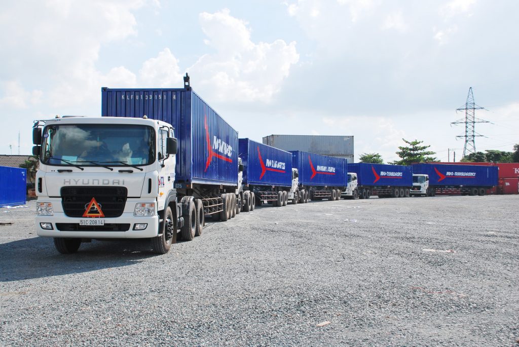 Chi phí vận tải chiếm tỷ trọng cao trong chi phí logistics.