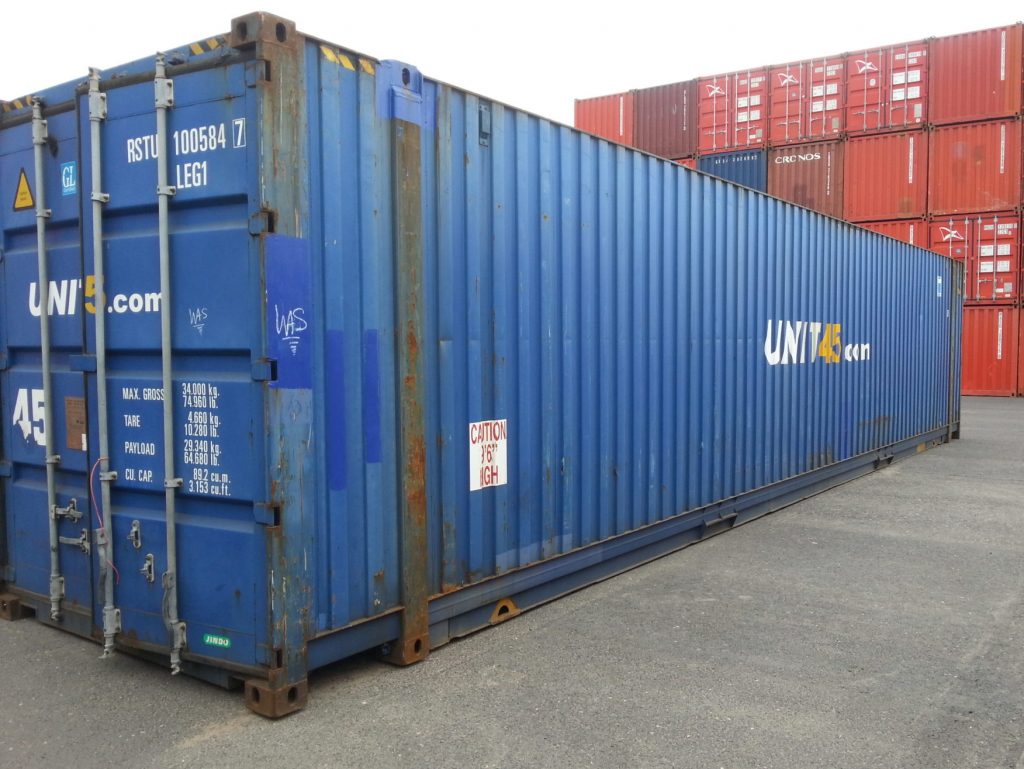 Các loại container thông thường được sử dụng rộng rãi tại những cảng biển lớn ở nước ta
